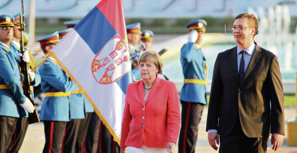 Merkel danas sa predsjednikom Vučićem u Beogradu