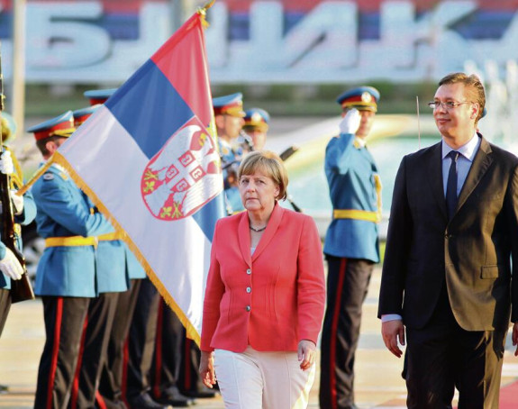 Merkel danas sa predsjednikom Vučićem u Beogradu