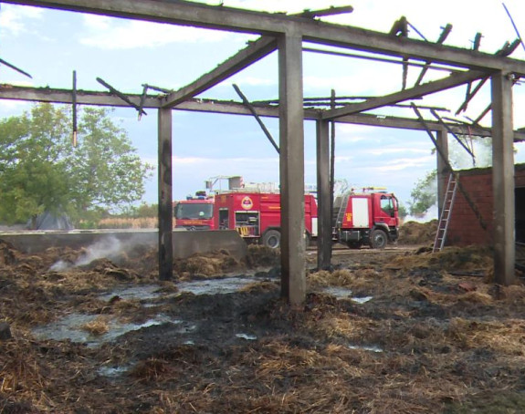 Izgorjela sjenara i dio pomoćne zgrade u Amajlijama kod BN