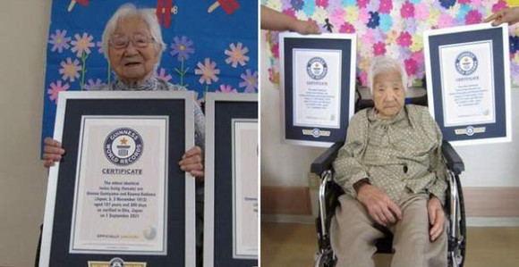 Sestre iz Japana najstarije bliznakinje na svetu!