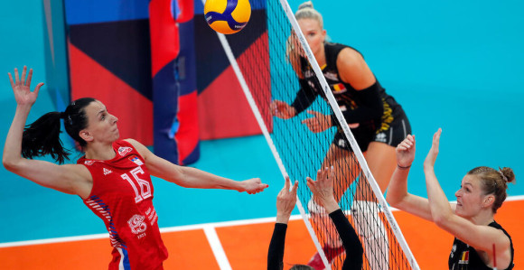 Odbojkašica Srbije Milena Rašić zablistala u bijelom