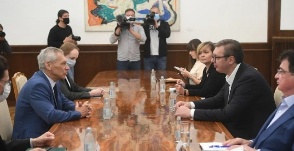 Vučić i Harčenko o situaciji na Kosovu: "Zabrinuti smo"
