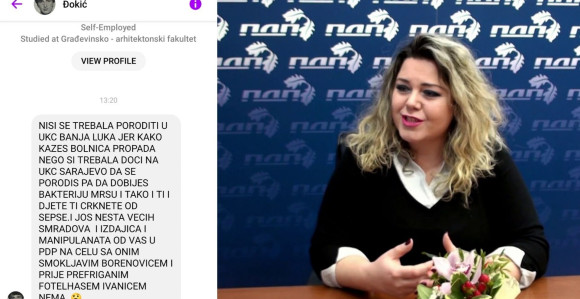 Ostrašćeni botovi SNSD-a: Trebali ste crknuti ti i dijete