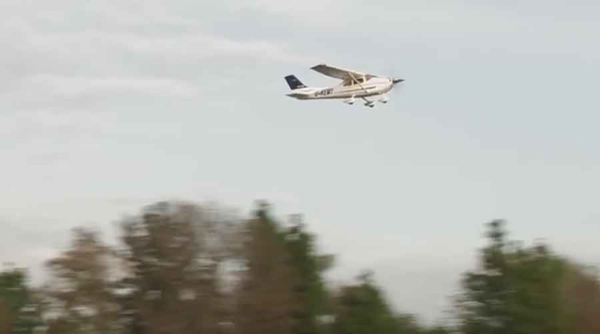 Srušio se avion u Albaniji, kod granice sa Crnom Gorom