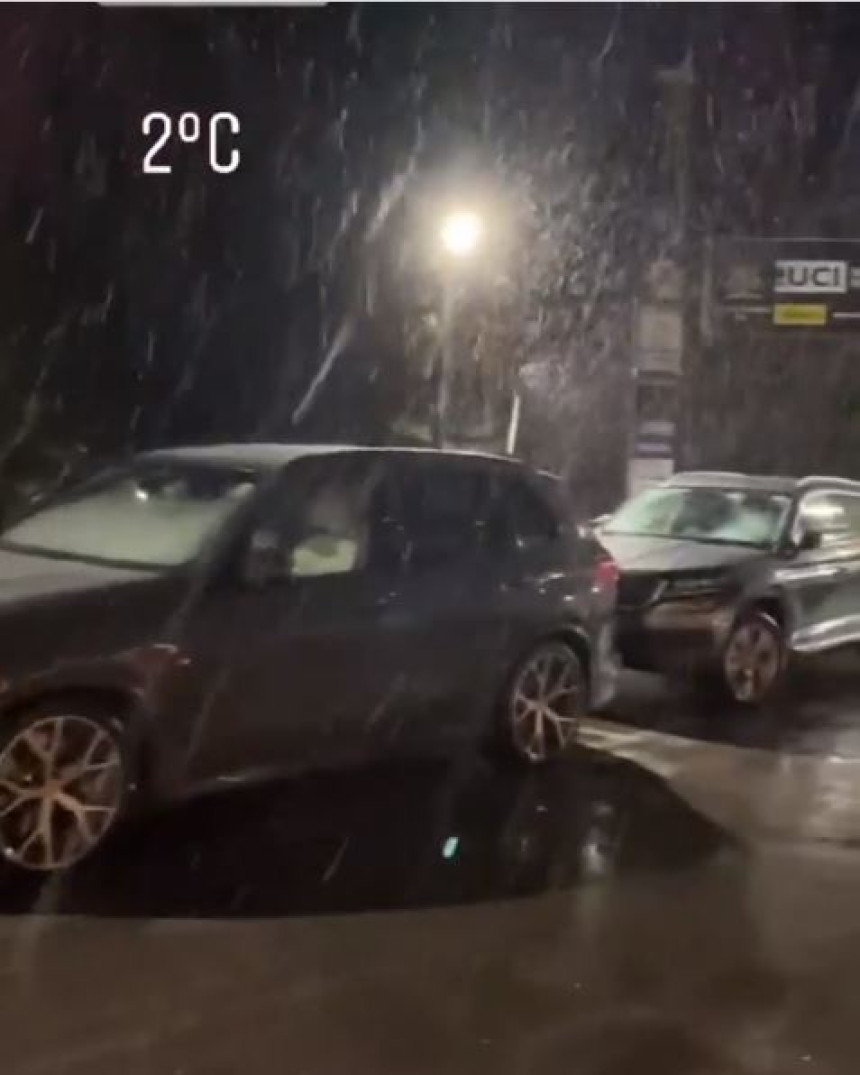 Na Jahorini pale prve pahulje snijega