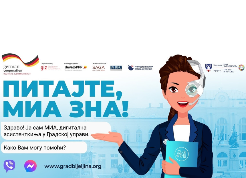 Virtuelni asistent na usluzi građanima Bijeljine