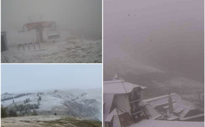 Први снијег обијелио Бјелашницу, Влашић и Јахорину