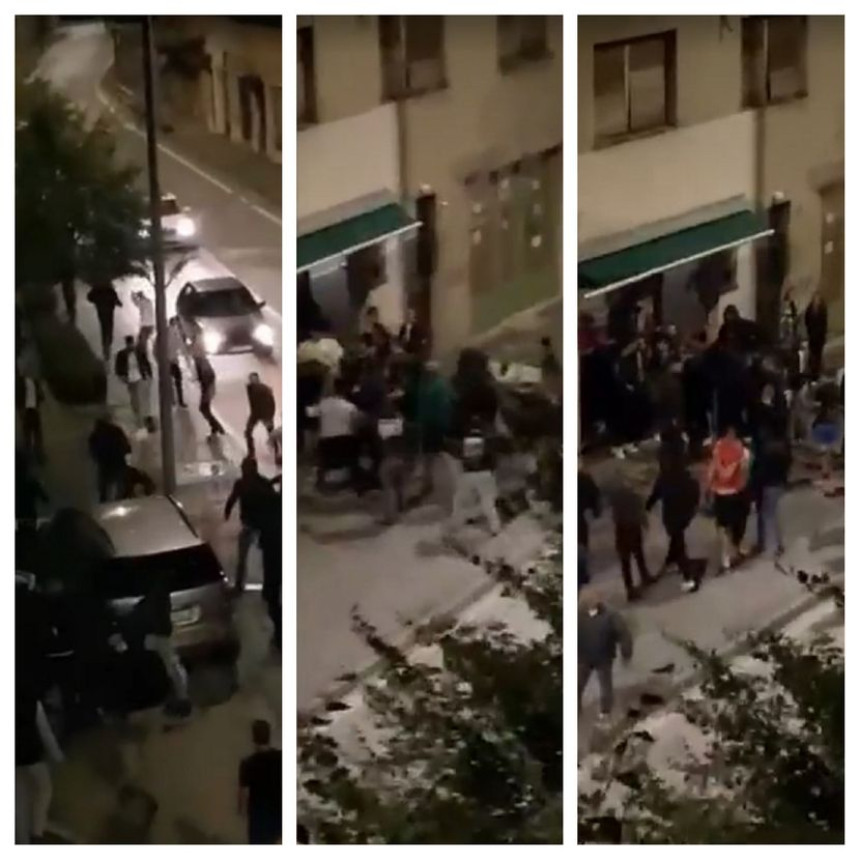 Haos u Kninu: Potukli se kosovski Hrvati i Torcida