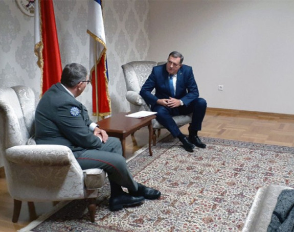 I.Sarajevo: Dodik sa komandantom EUFOR-a