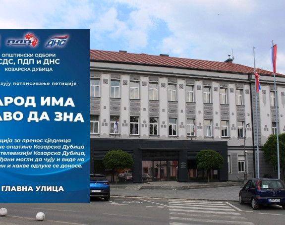 Peticija za direktan prenos sjednica lokalne skupštine