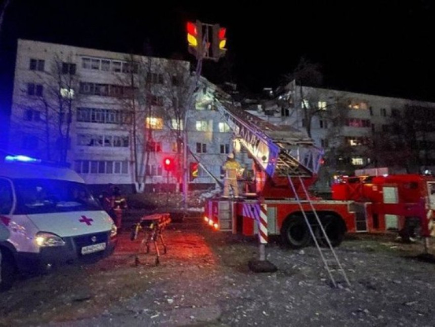 Eksplozija u stambenoj zgradi u Rusiji (VIDEO)