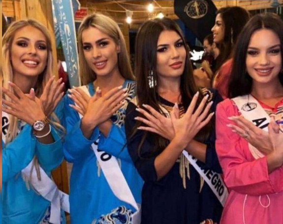Srpska misica Valentina  pokazala albanskog dvoglavog orla a sad se pravda!