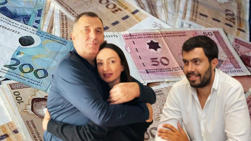 Firma "nezaposlenog sina" Milorada Dodika zaradila pola miliona KM