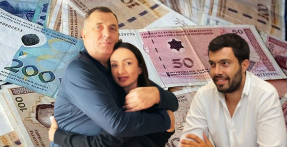 Фирма "незапосленог сина" Милорада Додика зарадила пола милиона КМ
