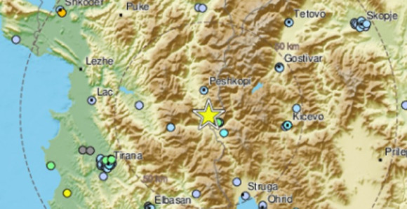Jači zemljotres rano jutros pogodio Albaniju