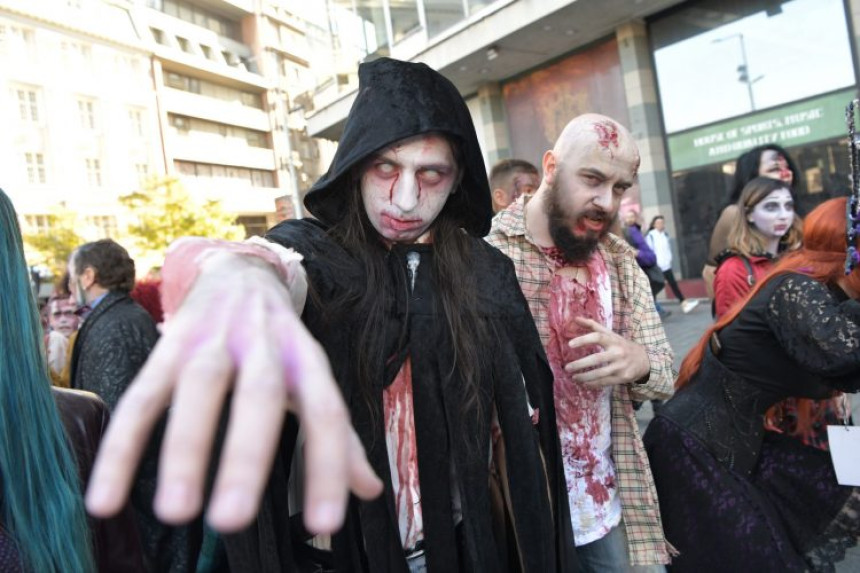Zombiji “osvajaju” centar Beograda