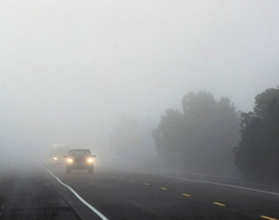 Izdato upozorenje zbog magle koja smanjuje vidljivost