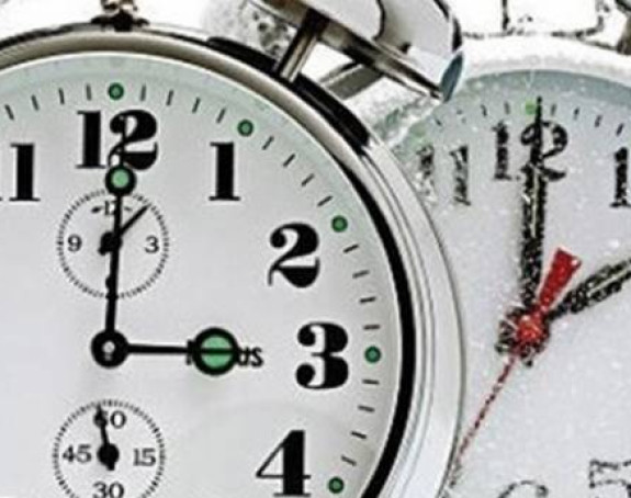 Noćas počinje zimsko računanje vremena