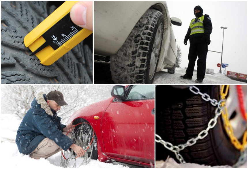 Od sutra obavezna zimska oprema u Srpskoj i FBiH