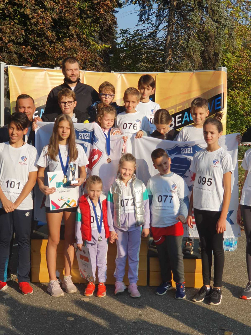 AK "Atletik" Bijeljina odnio tri medalje na Krosu u Brčkom