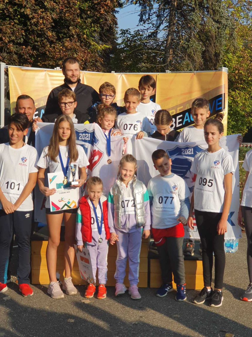AK "Atletik" Bijeljina odnio tri medalje na Krosu u Brčkom