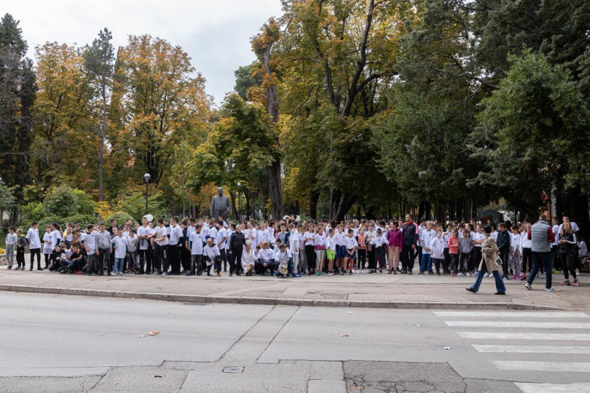 Trka za zdrav život - Osnovci iz Trebinja ujedinjeni u borbi protiv dijabetesa!