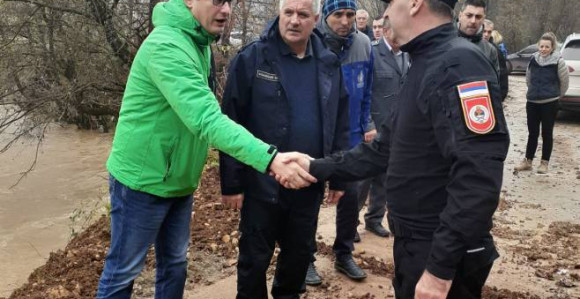 Božović: Prioritet je sanacija korita rijeke Željeznice