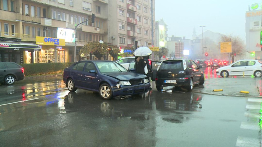 Saobraćajna nezgoda u Bijeljini, nema povrijeđenih