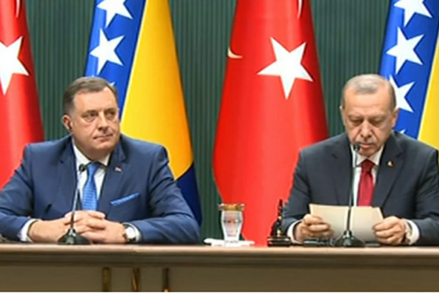 Erdogan uoči dolaska Dodika: Moramo sačuvati amanet Aliji