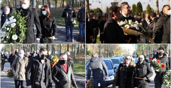 Posljednji oproštaj od Marinka Rokvića (FOTO)