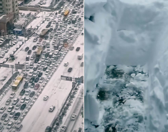Najveće snježne padavine u zadnjih 116 godina (VIDEO)