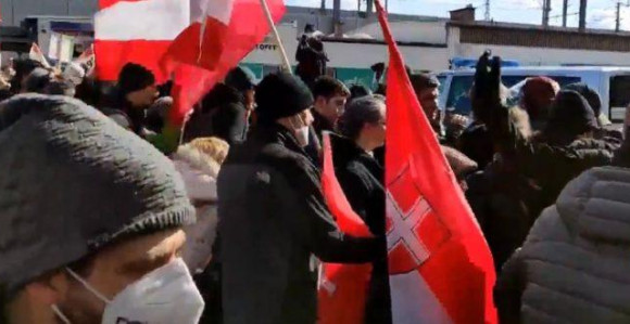 Zbog lokdauna na ulicama u Austriji vlada bijes