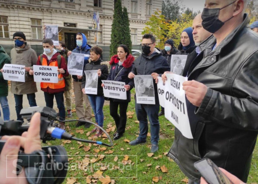U Sarajevu protest zbog smrti djevojčice iz Kaknja