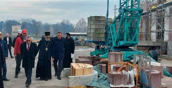 Обишли радове на градњи српско-руског храма