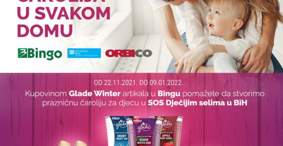 Bingo i Glade zajedno za sretne praznične uspomene u SOS dječijim selima