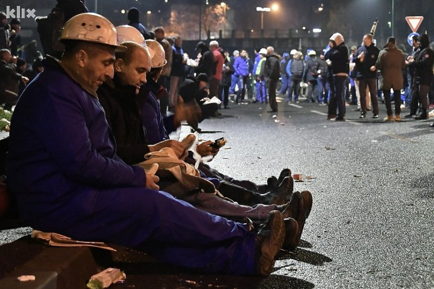 Hitan sastanak u Vladi FBiH zbog protesta rudara