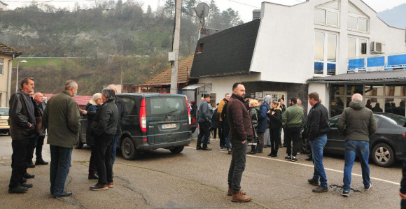 Protest građana u Višegradu zbog blokade grada