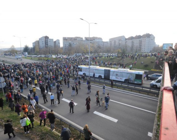 Blokiran auto-put i pojedine ulice u Beogradu