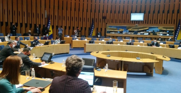 Delegati iz Srpske došli na sjednicu Doma naroda