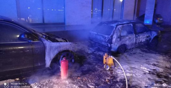 Trebinje: Zapaljeno vozilo policijskog službenika