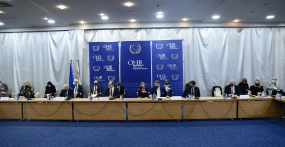 Zasjedanje PIK-a o BiH, prisustvuju Šmit i Eskobar
