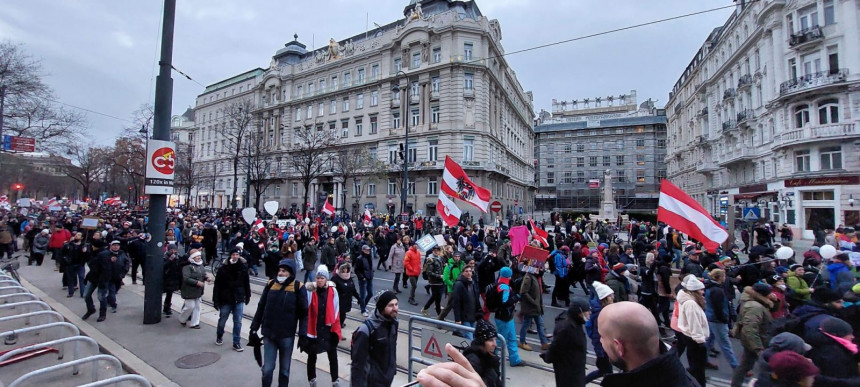 Ponovo najavljene blokade u Beču zbog antikovid mjera