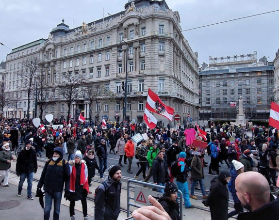 Ponovo najavljene blokade u Beču zbog antikovid mjera