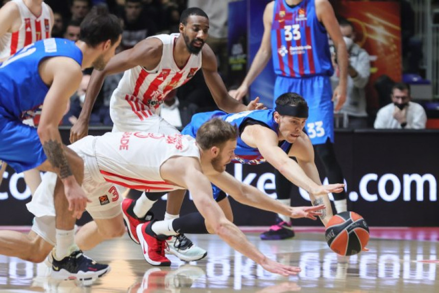 Zvezda poražena od Barselone u 15 kolu Evrolige
