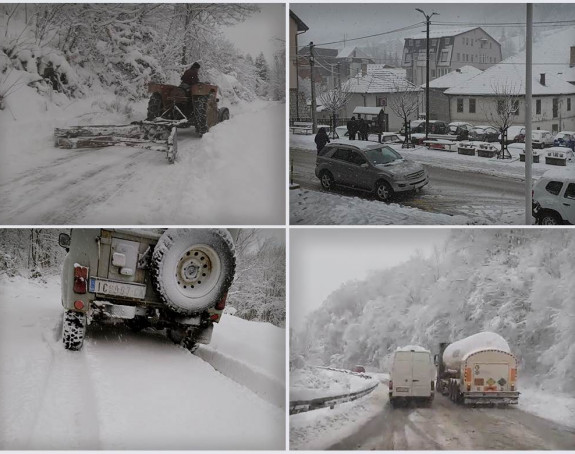 Vanredno stanje u pet opština Srbije zbog snijega