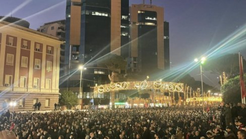 Završen protest protiv Otvorenog Balkana u Tirani