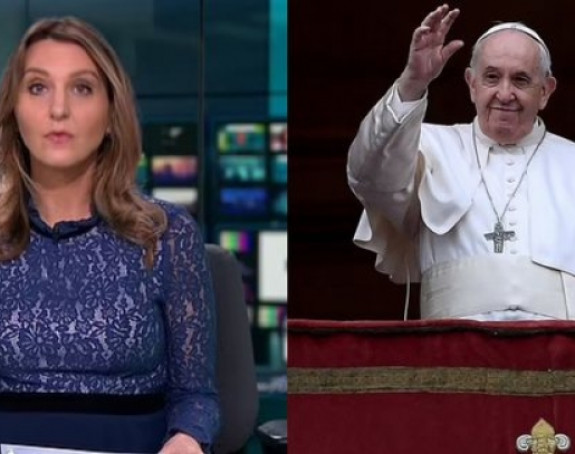 TV voditeljka greškom proglasila papinu smrt