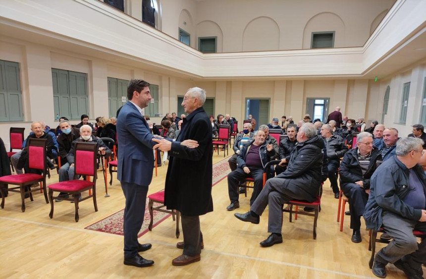 Пријем као знак пажње за минули рад у градској управи