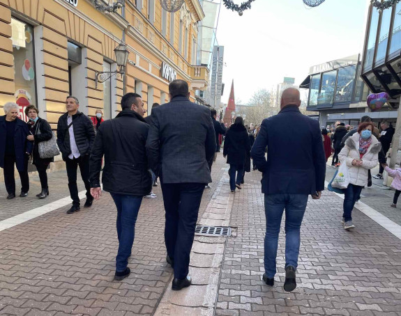 Dodik i Dragičević, ruku pod ruku, u šetnji Gospodskom