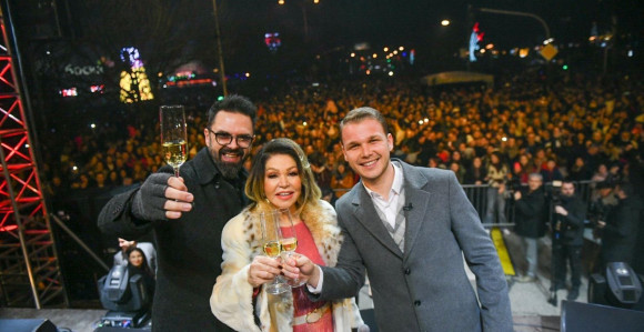 Banjaluka svečano ušla u Novu godinu (Foto)